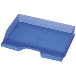 （まとめ買い）セキセイ デスクトレー トレイ SSS-1340 A4 青 【×10セット】（代引不可）