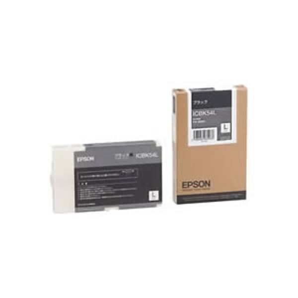 【純正品】 EPSON エプソン インクカートリッジ/トナーカートリッジ 【ICBK54L BK ブラック】（代引不可）