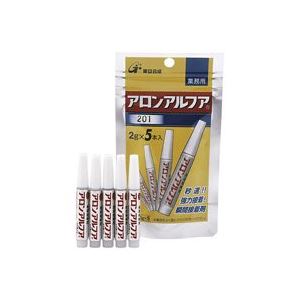 （まとめ買い）コニシ アロンアルファ業務用5本AA201 2gX5本 【×10セット】（代引不可）