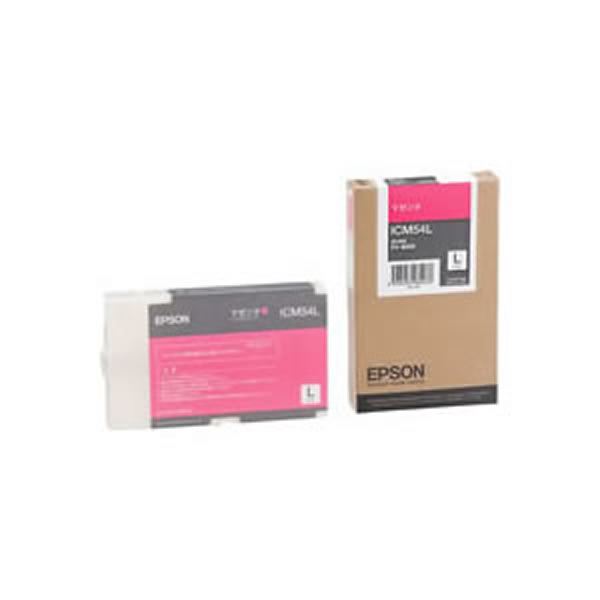 【純正品】 EPSON エプソン インクカートリッジ/トナーカートリッジ 【ICM54L M マゼンタ】（代引不可）