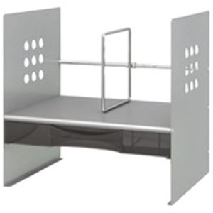 プラス ブックスタンドケース付 BS-325HC シルバー（代引不可）の通販は 12,122円