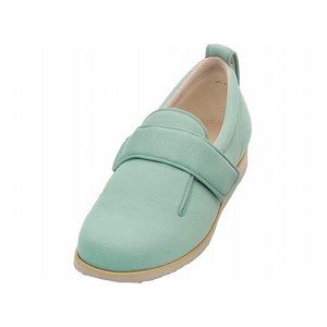 介護靴 施設・院内用 ダブルマジック２ 5E(ワイドサイズ) 7005 片足 徳武産業 あゆみシリーズ ／3L (25.0〜25.5cm) ミントグリーン 左足（代引不可） 5,607円