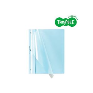 （まとめ）TANOSEE プレゼンテーションファイル（スタンダード） A4タテ 50枚収容 ブルー 5冊入×20パック（代引不可）