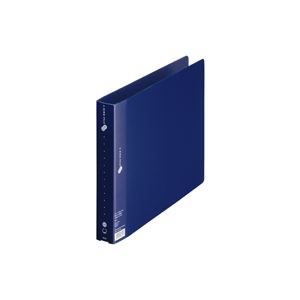 （まとめ買い）プラス 2リングファイルFC-171RF B4E 35mmネイビー 【×10セット】（代引不可）