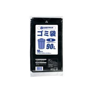 （まとめ買い）ジョインテックス ゴミ袋 LDD 黒 90L 10枚 N210J-90 【×10セット】（代引不可）の通販は
