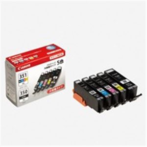 Canon（キャノン） インクカートリッジ BCI-351XL+350XL／5MP（代引不可）