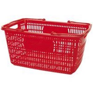 ジョインテックス ショップかご 30L赤10個 B264J-RE10（代引不可）