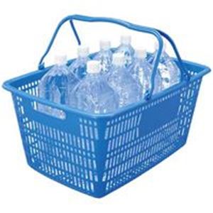 ジョインテックス ショップかご 30L青10個 B264J-BL10（代引不可）
