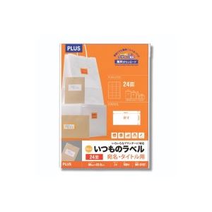 （まとめ買い）プラス いつものラベル 24面 100枚 ME-515T 【×2セット】（代引不可）の通販は 7,738円