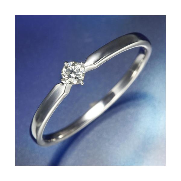 K18/WGダイヤリング 約21g K18WG ダイヤ リング No.21