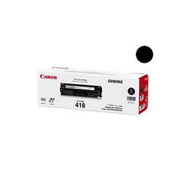 【純正品】 Canon キャノン トナーカートリッジ 【418 BK ブラック】（代引不可）