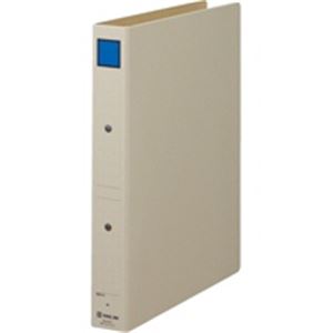 （まとめ買い）キングジム 保存ファイル 4373 A4S 30mm 灰／青 【×10セット】（代引不可）