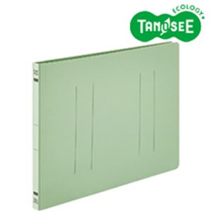 （まとめ）フラットファイルE A4-E グリーン 10冊入 10パック（代引不可）
