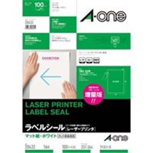 エーワン レーザーラベル 28432 B4 1面 100枚（代引不可）の通販は