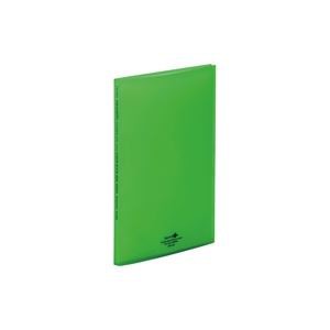 （まとめ買い）LIHITLAB クリヤーブック クリアブック A4S 黄緑 N5040-6 【×10セット】（代引不可）の通販は