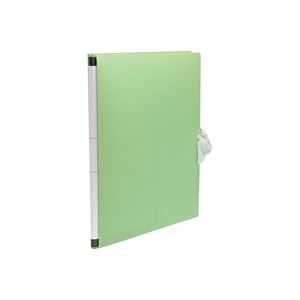 （まとめ買い）セキセイ のび〜るファイル AE-1250-30 グリーン 【×10セット】（代引不可）の通販は