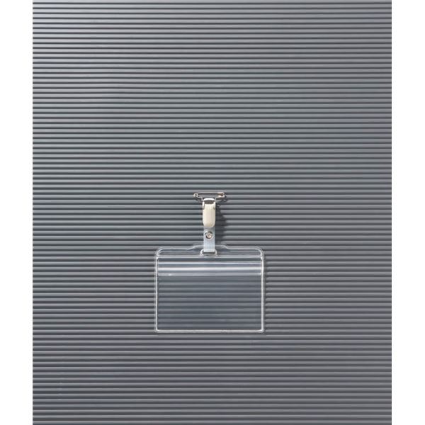 チャック式名札 ソフトタイプ 50個入 N77K-50P(代引不可)の通販は