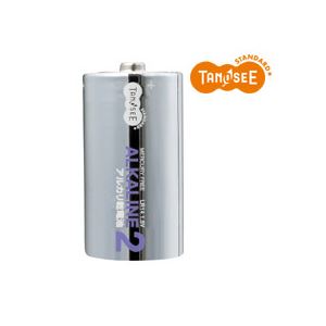 （まとめ）TANOSEE 単2形 アルカリ乾電池 2本入×50パック（代引不可）