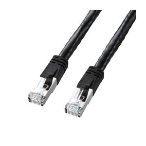 サンワサプライ PoE CAT6LANケーブル（20m） KB-T6POE-20BK（代引不可）