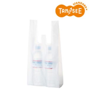 （まとめ）乳白レジ袋 No12 100枚入×60（代引不可）