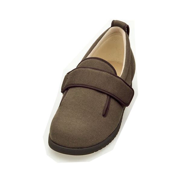 介護靴 施設・院内用 ダブルマジック２ 7E(ワイドサイズ) 7006 両足 徳武産業 あゆみシリーズ ／LL (24.0〜24.5cm) ブラウン（代引不可）の通販は 6,084円