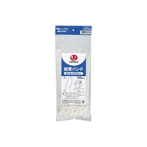 （まとめ買い）ジョインテックス 結束バンド白 100本入 4.8*200 B329J 【×5セット】（代引不可）