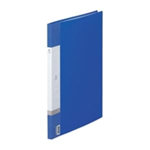 （まとめ買い）LIHITLAB クリヤーブック クリアブック リクエスト G3211-8 B4S 青 【×10セット】（代引不可）