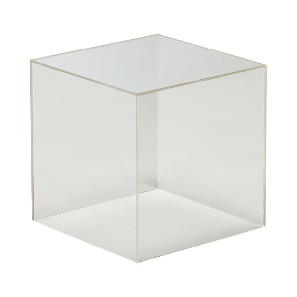 （まとめ） クルーズ アクリルボックス5面体 クリア 20cm角 AB-200 1個 【×3セット】（代引不可）