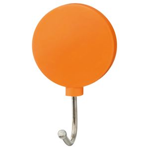 （まとめ） TANOSEE カラーマグネットフック スイング 耐荷重約1kg 橙 1個 【×40セット】（代引不可）の通販は