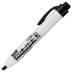 （まとめ） TANOSEE ノック式ホワイトボードマーカー カートリッジタイプ 角芯 黒 1本 【×40セット】（代引不可）