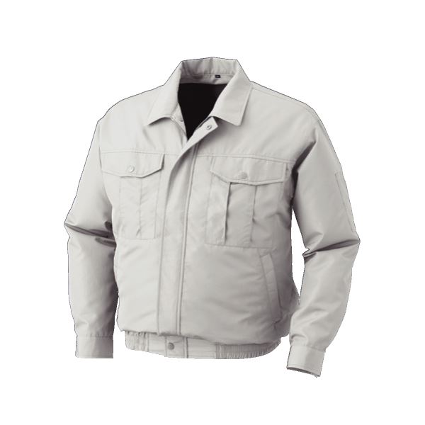 ポリエステル製長袖ワーク 空調服/作業着  リチウムバッテリー付き 撥水 LIPRO2 KU90540[▲][TP] ポリエステル製長袖ワーク 空調服⁄作業着 〔ファンカラー：ブラック