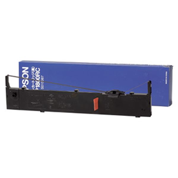 （まとめ）【純正品】EPSON VP1800RCリボンカートリッジ【×2セット】（代引不可）の通販は