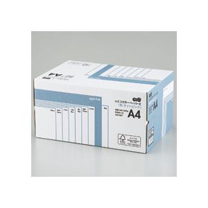 （まとめ） TANOSEE αエコカラーペーパーII A4 ライトピンク 業務用パック 1箱（5000枚：500枚×10冊） 【×10セット】（代引不可）