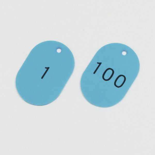 番号小判札 小判札453-SB（1〜100） ■カラー：スカイブルー 【100枚1組】（代引不可）