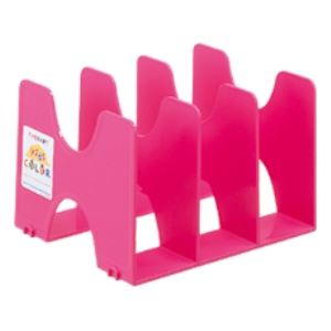 (業務用セット) セラピーキッズカラー フリーブックスタンド フボ-TC9-KP キッズピンク【×5セット】（代引不可）の通販は 6,732円