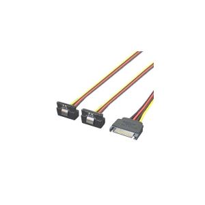 （まとめ）変換名人 SATA電源 2分岐（L） SPRL／2【×10セット】（代引不可）の通販は 6,217円