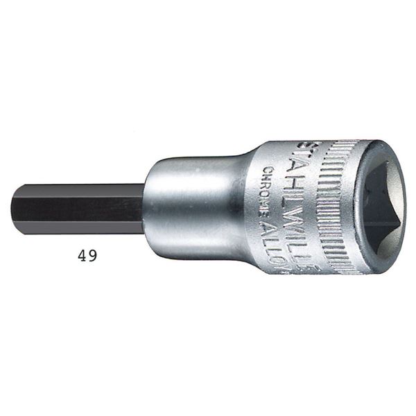 STAHLWILLE（スタビレー） 49A-9／64 （3／8SQ）インヘックスソケット （02450009）（代引不可）