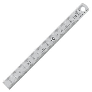（まとめ） コクヨ ステンレス直定規 C型 JIS1級 15cm TZ-1341 1個 【×15セット】（代引不可）