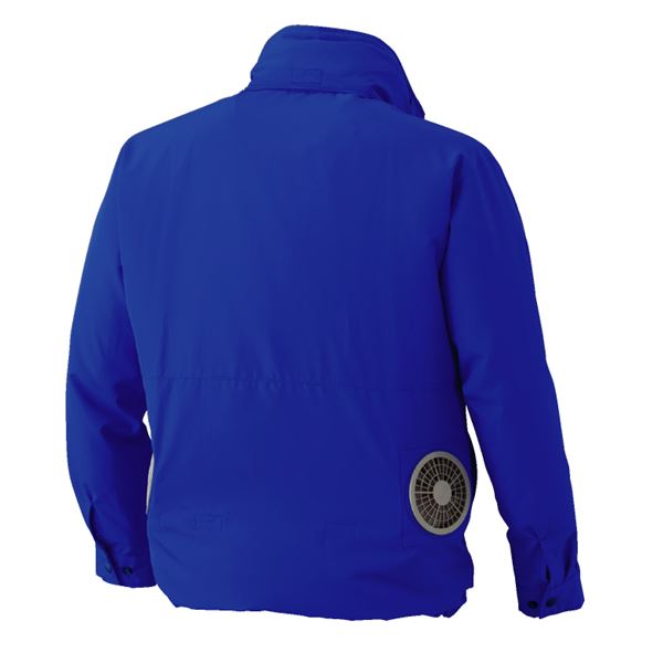 空調服 フード付き ポリエステル製長袖ブルゾン リチウムバッテリー