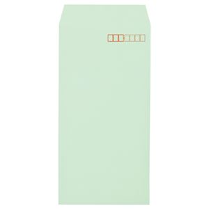 （まとめ） キングコーポレーション ソフトカラー封筒 長3 80g／m2 〒枠あり グリーン N3S80GE 1パック（100枚） 【×10セット】（代引不可）