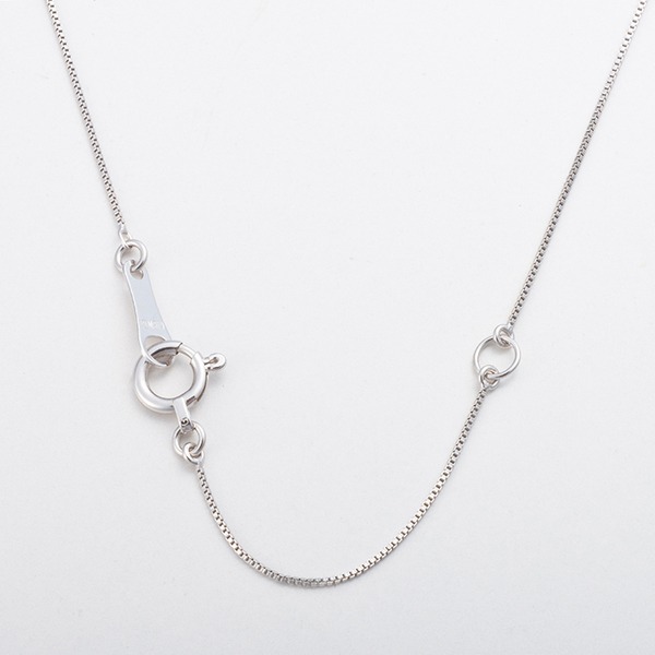 ダイヤモンドペンダント/ネックレス 一粒 K18 ホワイトゴールド 0.2ct ダンシングストーン ダイヤモンドスウィングネックレス 揺れるダイヤが輝きを増す☆ 馬蹄モチーフ 揺れる ダイヤ（代引不可）_3