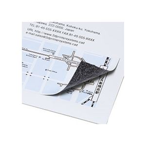 （まとめ） エーワン ラベルシール[プリンター兼用] 下地がかくせて透かしても読めない修正タイプ マット紙・ホワイト A4 ノーカット 31660 1冊（50シート） 【×2セット】（代引不可）_2