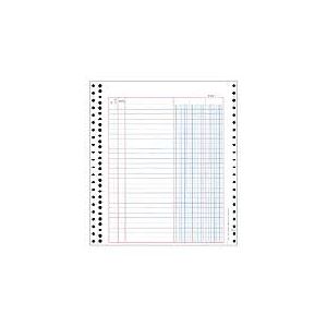 （まとめ） オービック バインダー元帳 Y10×T11 連続用紙 4024 1箱（1000枚） 【×2セット】（代引不可）