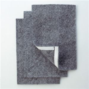 （まとめ） マグエックス ホワイトボード用マグネットイレーザー ミニ 専用スペアシート MMRE-S-R3 1パック（3枚） 【×20セット】（代引不可）