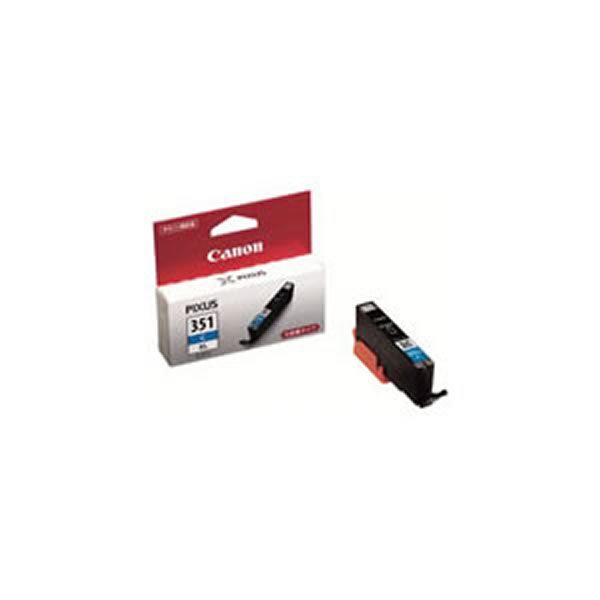 （まとめ）【純正品】Canon BCI-351XL C【×5セット】（代引不可）