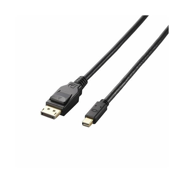（まとめ）エレコム DisplayPort（TM）ケーブル CAC-DPM1215BK【×2セット】（代引不可）