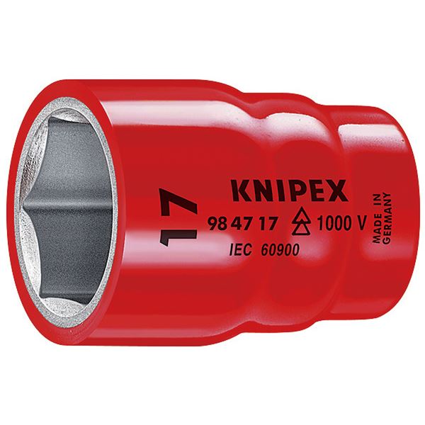 KNIPEX（クニペックス）9847-24 （1／2SQ）絶縁ソケット 1000V（代引不可）の通販は