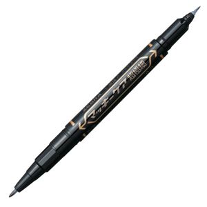 （まとめ） ゼブラ 油性マーカー マッキーケア超極細 極細+超極細 黒 YYTH3-BK 1本 【×50セット】（代引不可）の通販は