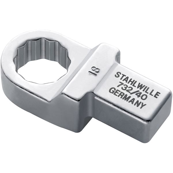 STAHLWILLE（スタビレー） 732／40-30 トルクレンチ差替ヘッド（メガネ）（58224030）（代引不可）