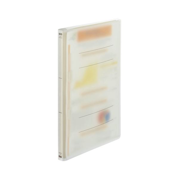 （まとめ） TANOSEE フラットファイル（PP） A4タテ 150枚収容 背幅17mm クリア 1セット（25冊：5冊×5パック） 【×2セット】（代引不可）